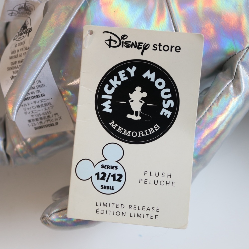 DISNEY STORE Mickey Mouse Memories Series 12/12 Plush December Edition 18" tall - Picture 2 of 7